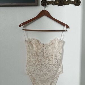 Zara size large corset top
